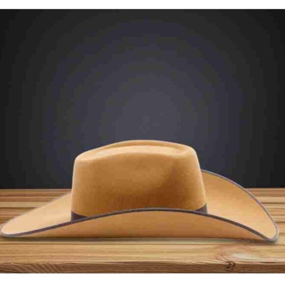 20X CHOCOLATE | AMERICAN HAT FELT HAT 5 INCH BRIM – Botas Rojero Mens Dark Brown 5X Western Hat